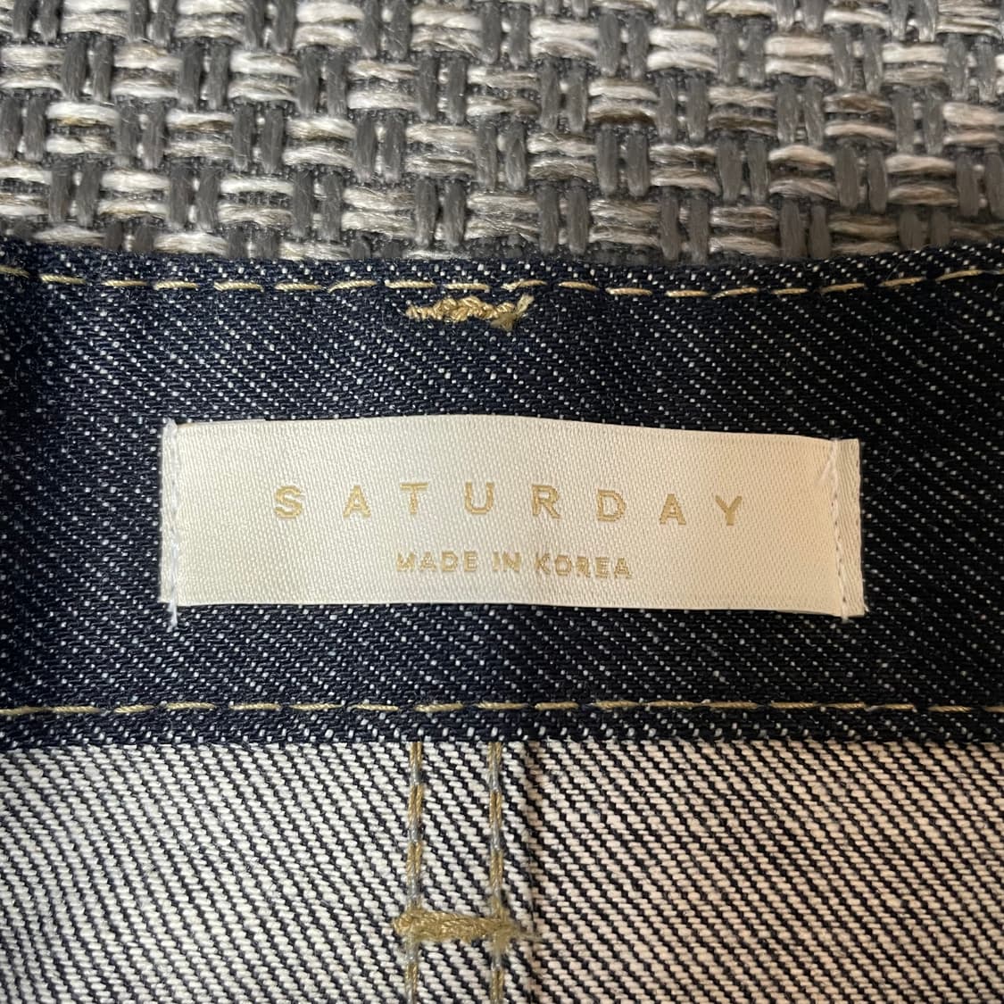 (26) SATURDAY 미니 생지 스커트 상품이미지4