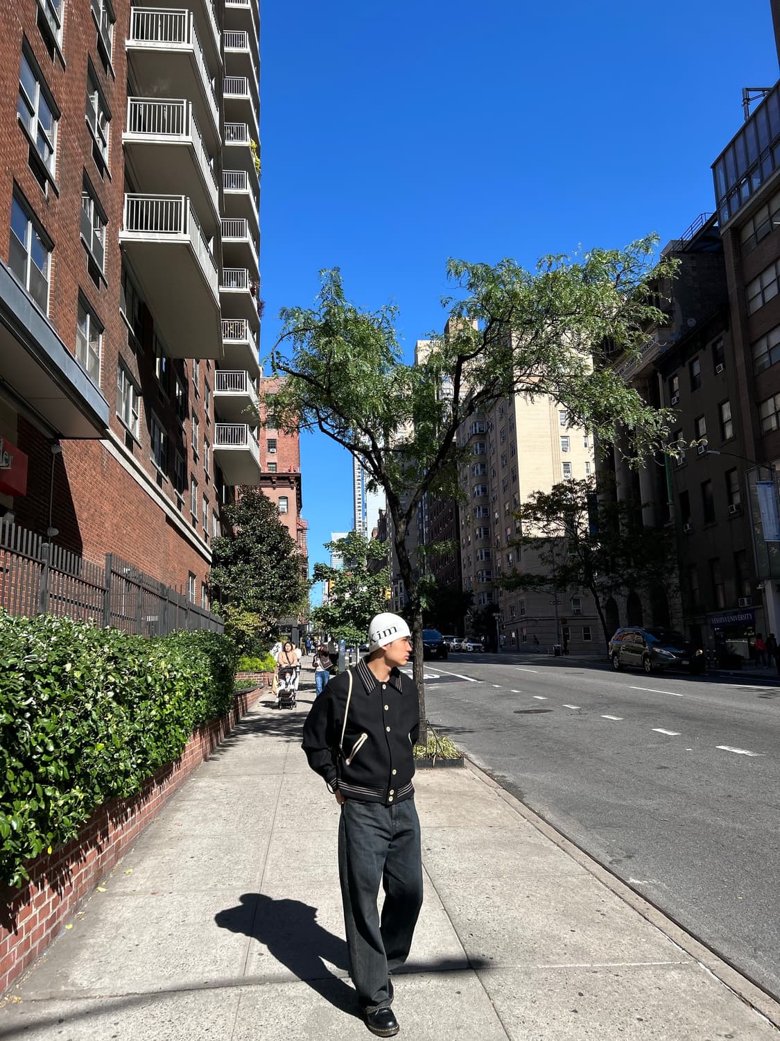 Andersson Bell 바시티 가디건 자켓(black) 상품이미지3