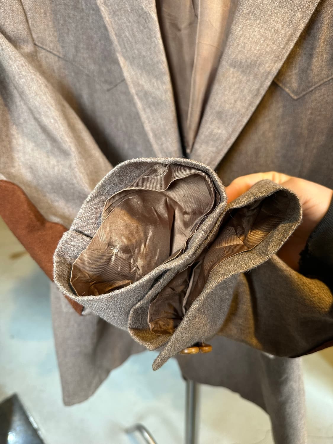 그랜드 엔트리 웨스턴 웨어 울 2버튼 카우보이 스포츠 자켓 상품이미지7