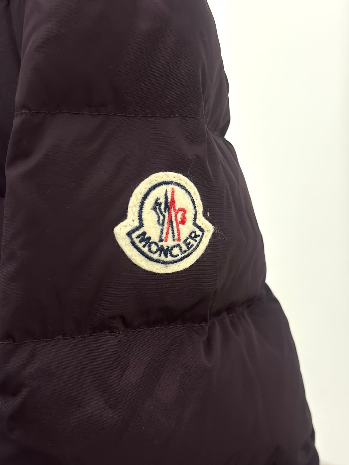 몽클레어 플라메뜨 버건디 롱패딩 상품이미지5