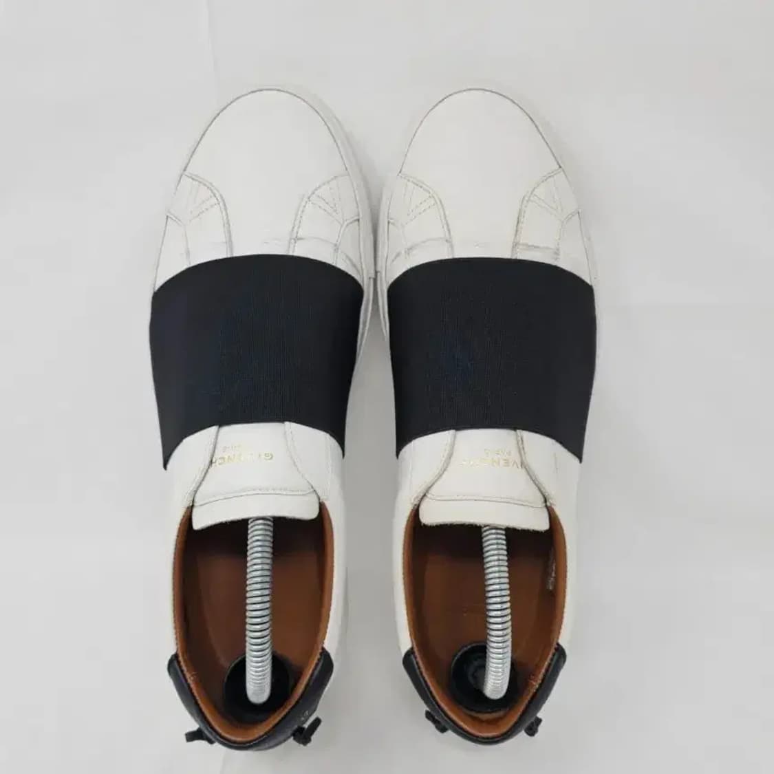 지방시 화이트 블랙 밴드 슬립온 스니커즈 42 (270) 상품이미지4