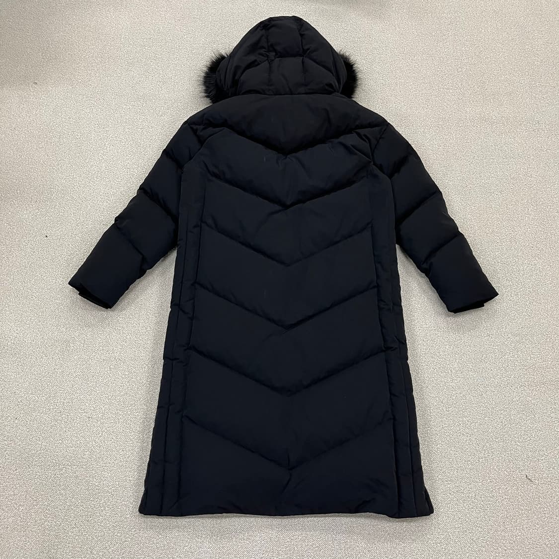 [M] 캘빈클라인 여성 후드퍼 덕다운 롱패딩 벤치 파카 4126 상품이미지2
