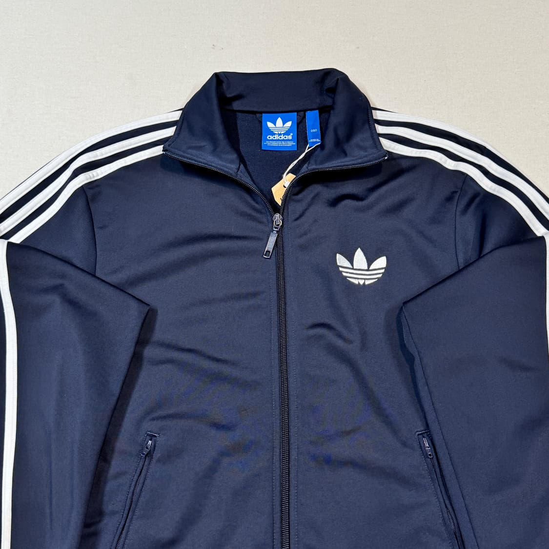 90) 아디다스 파이어버드 삼선 져지 트랙탑 집업 네이비 A5 상품이미지3