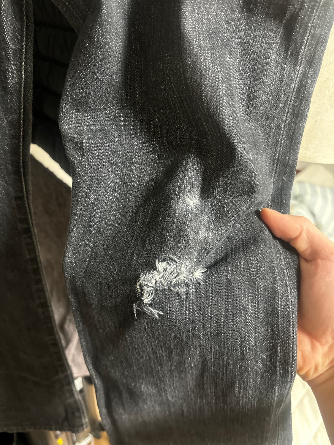 네이버후드x루커 흑청 데님32 상품이미지4