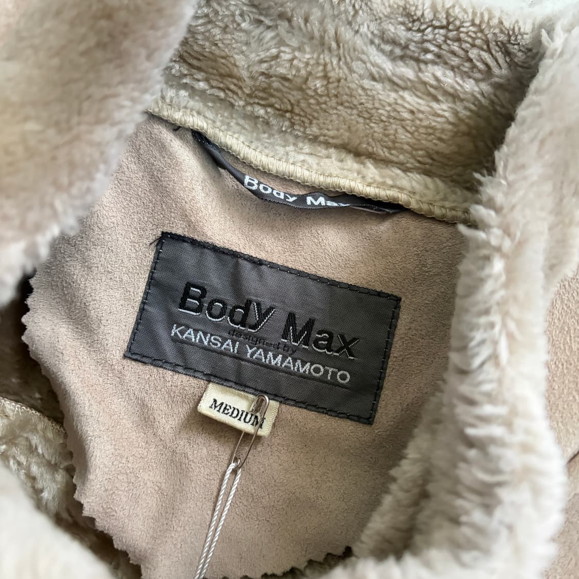 간사이 야마모토 Body Max 시어링 자켓 M 상품이미지5