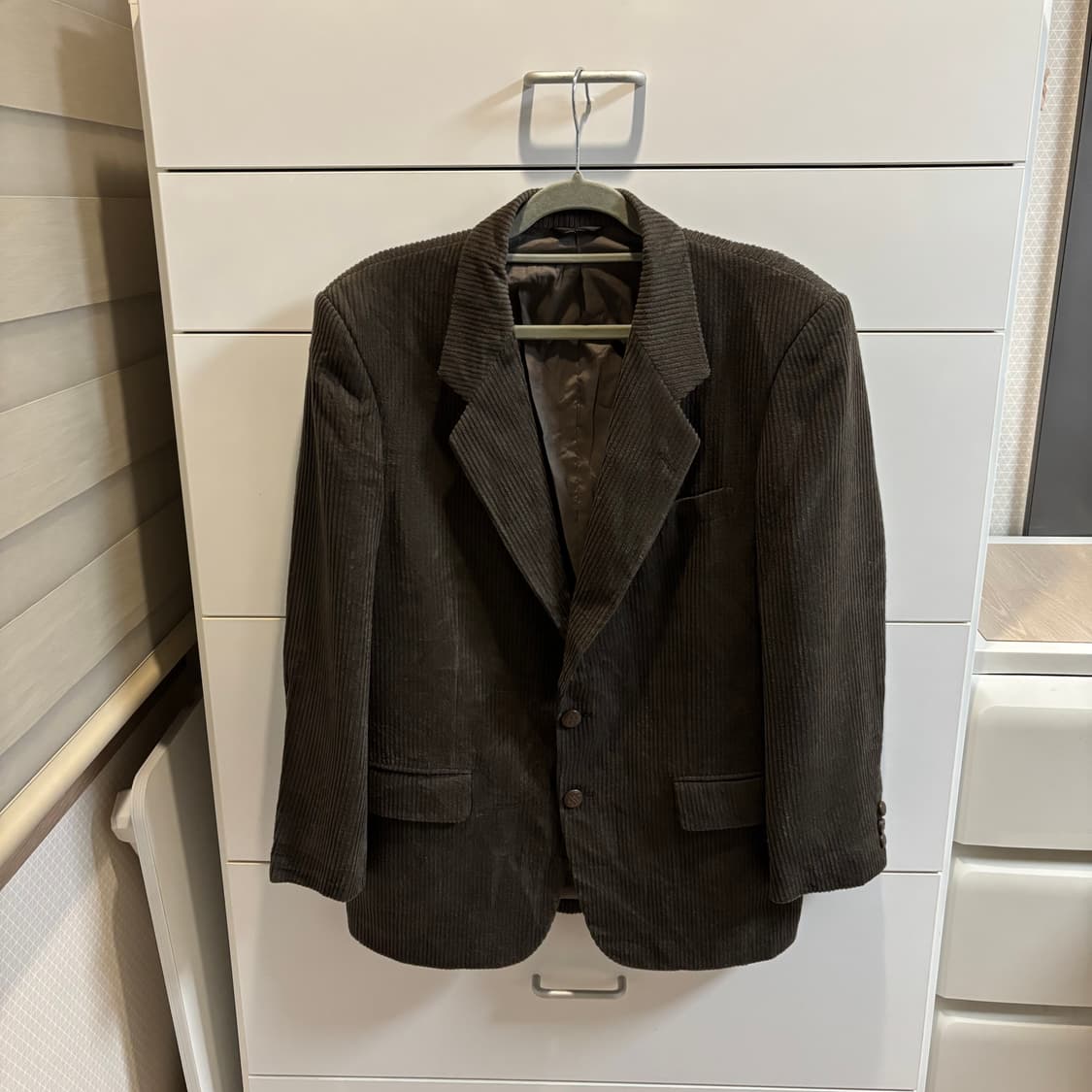 발렌시아가 코듀로이 울 100% 브라운 자켓 상품이미지1