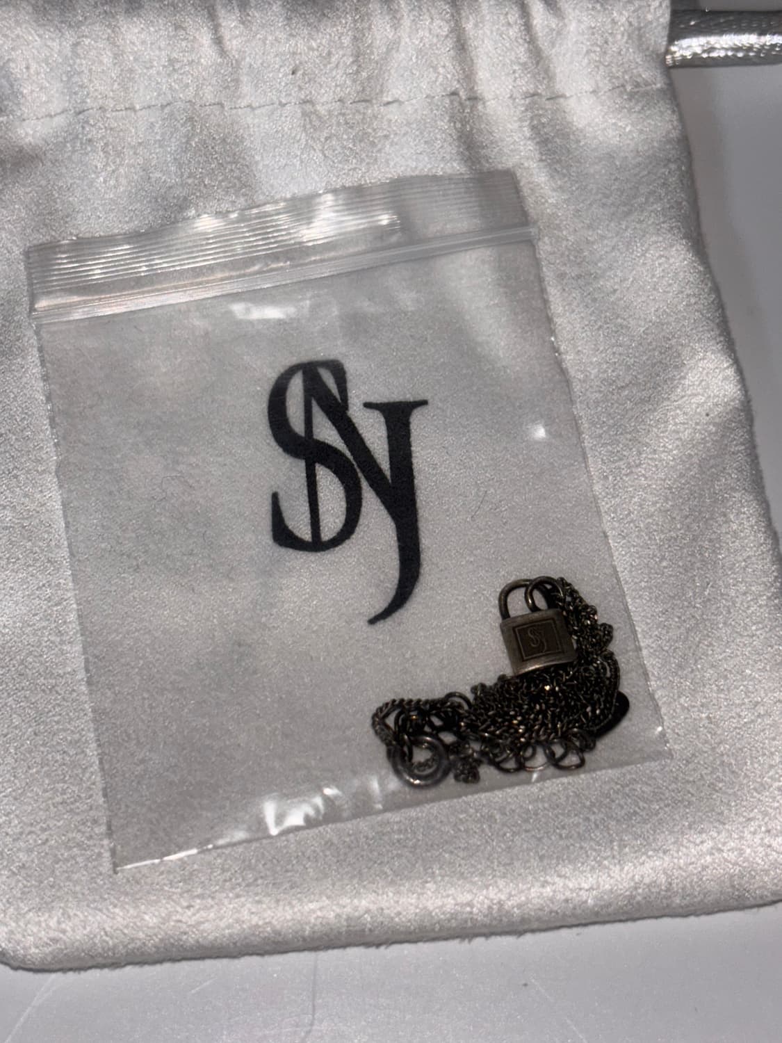 시너진 925silver 앤티크 락 네크리스 목걸이 상품이미지2