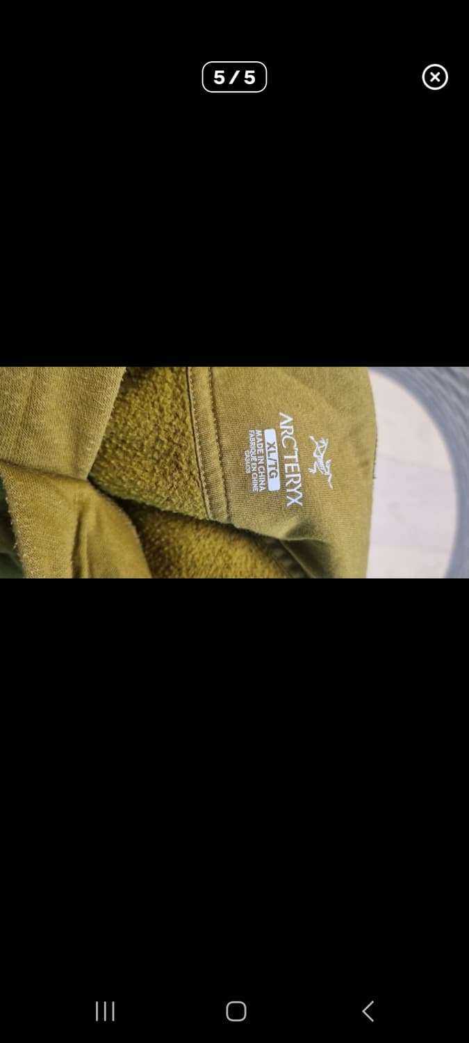 ARC'TERYX 아크테릭스 로고 후디 상품이미지4