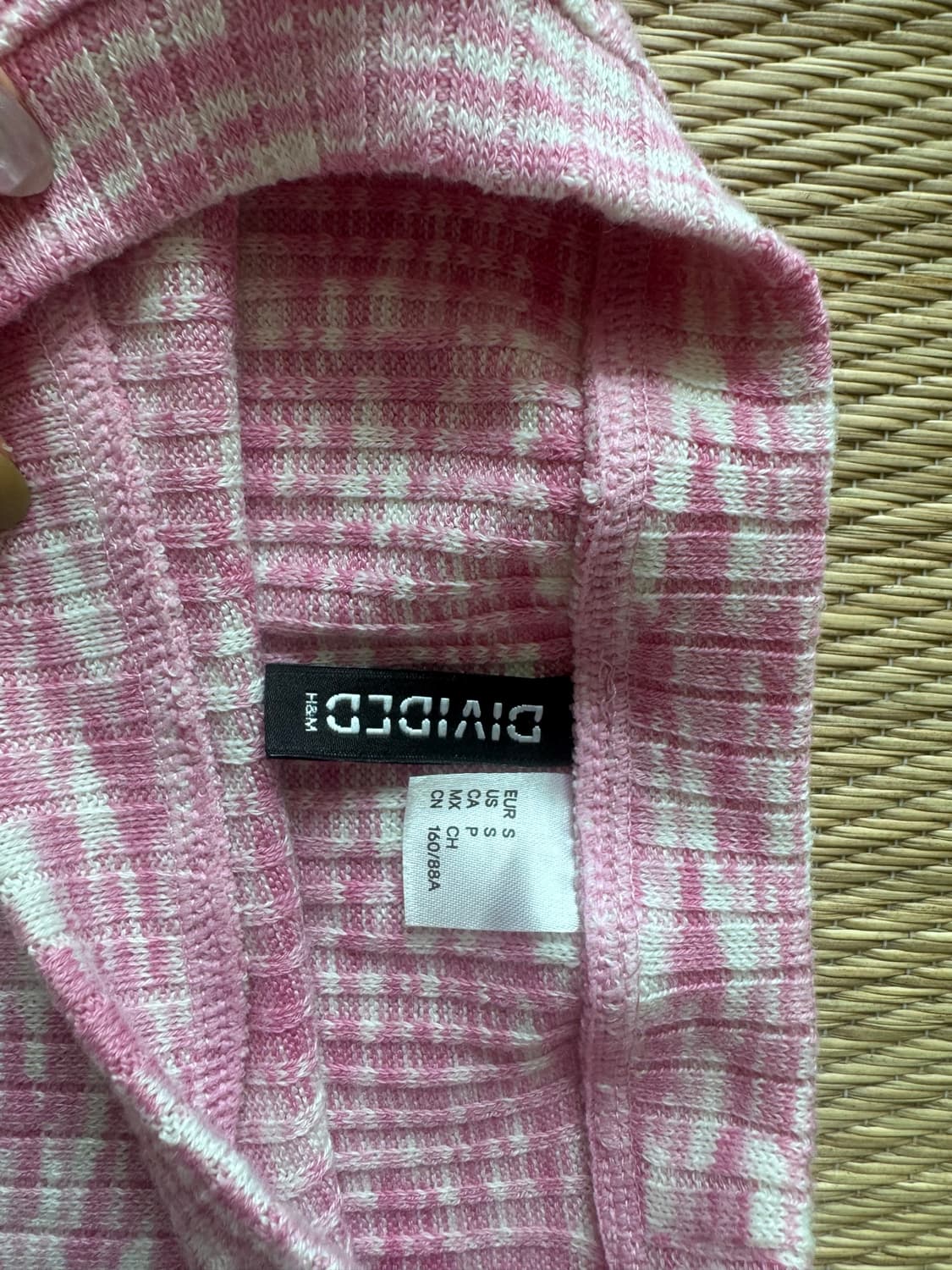 두개 같이 판매! H&m 크롭 반팔 상품이미지4