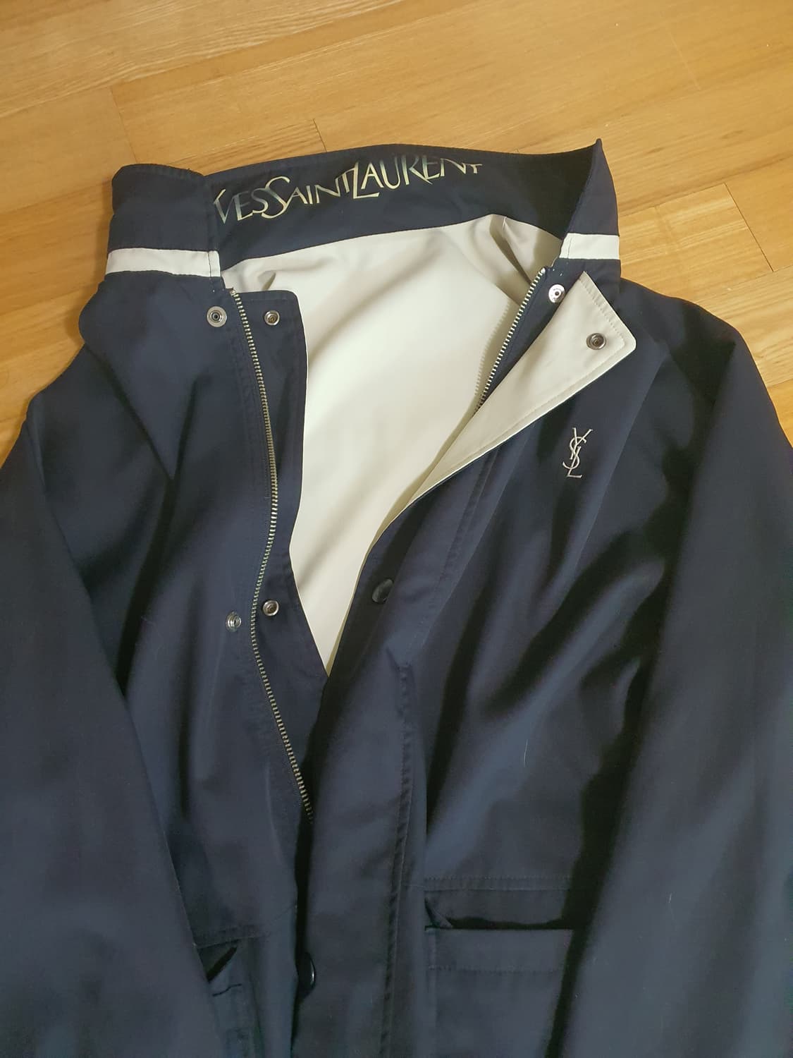 생로랑 리버시블 자켓 상품이미지2