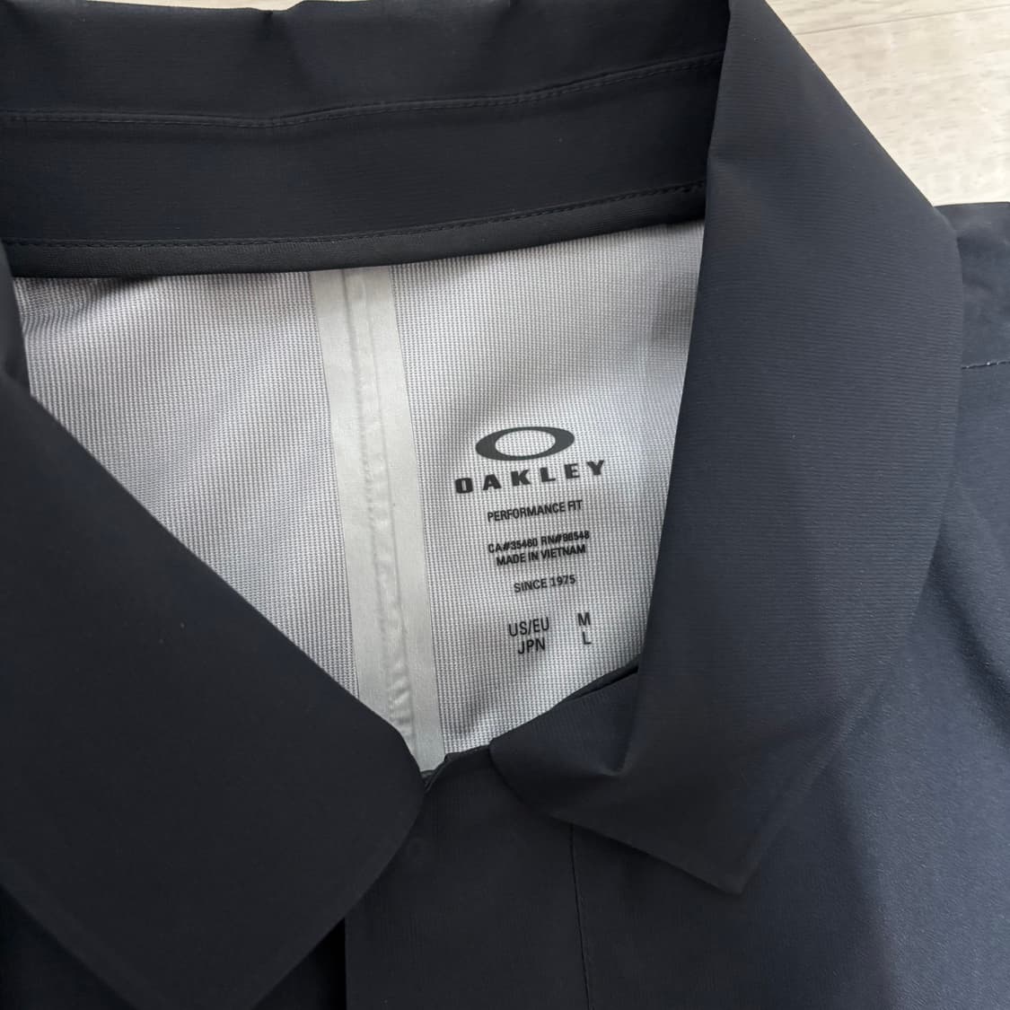 오클리 레인코트 블랙 L 상품이미지2