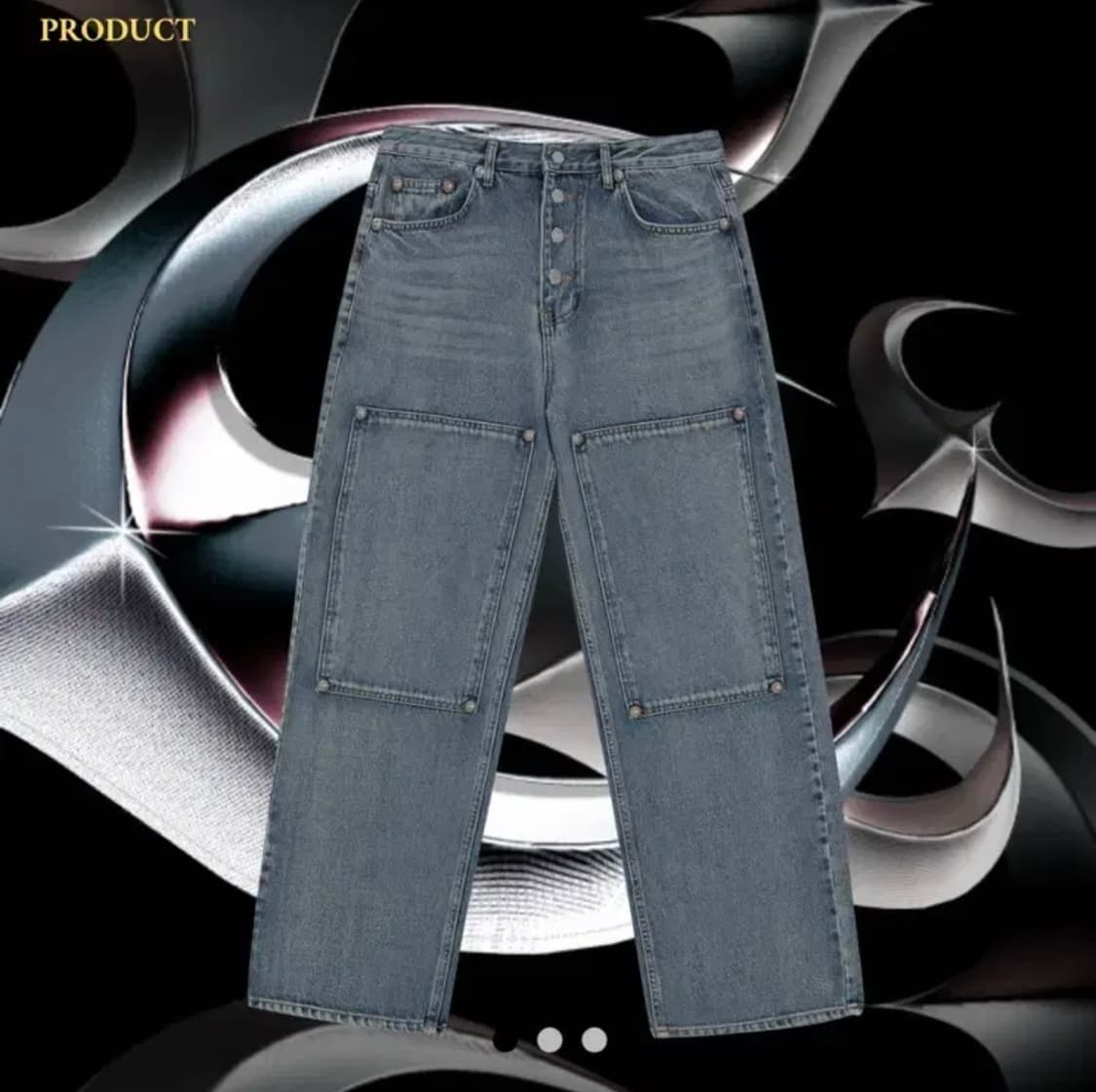 떠그클럽 더블니 데님 3사이즈 새상품 택있어요 상품이미지1