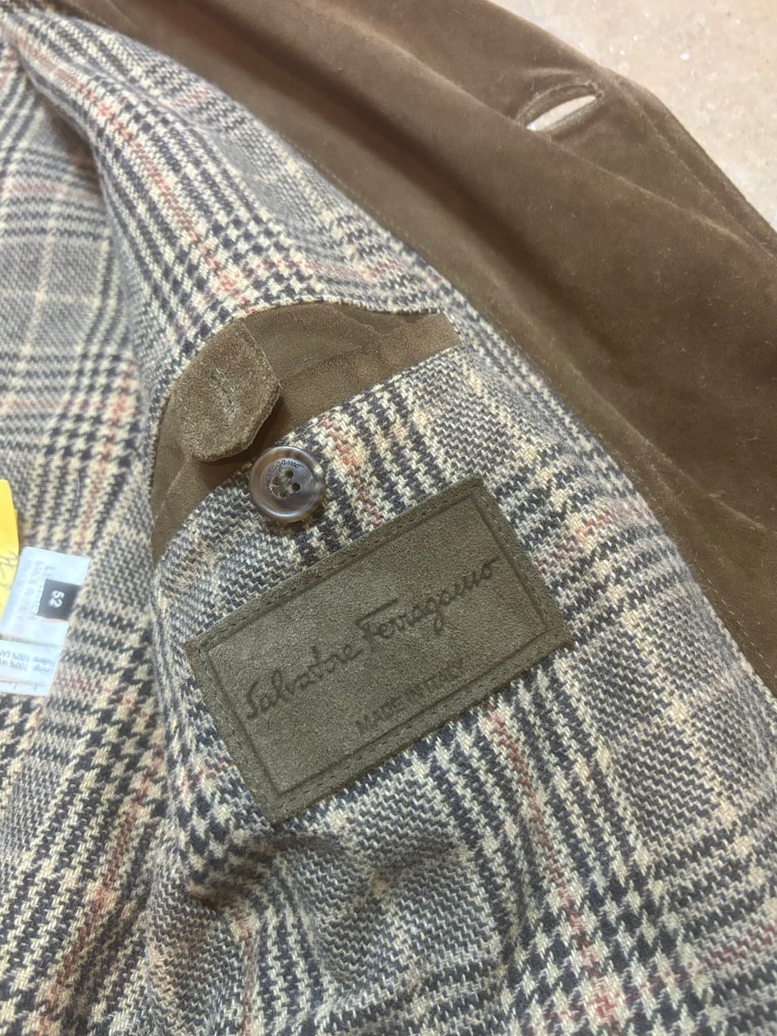 Salvatore Ferragamo 스웨이드 자켓  상품이미지4