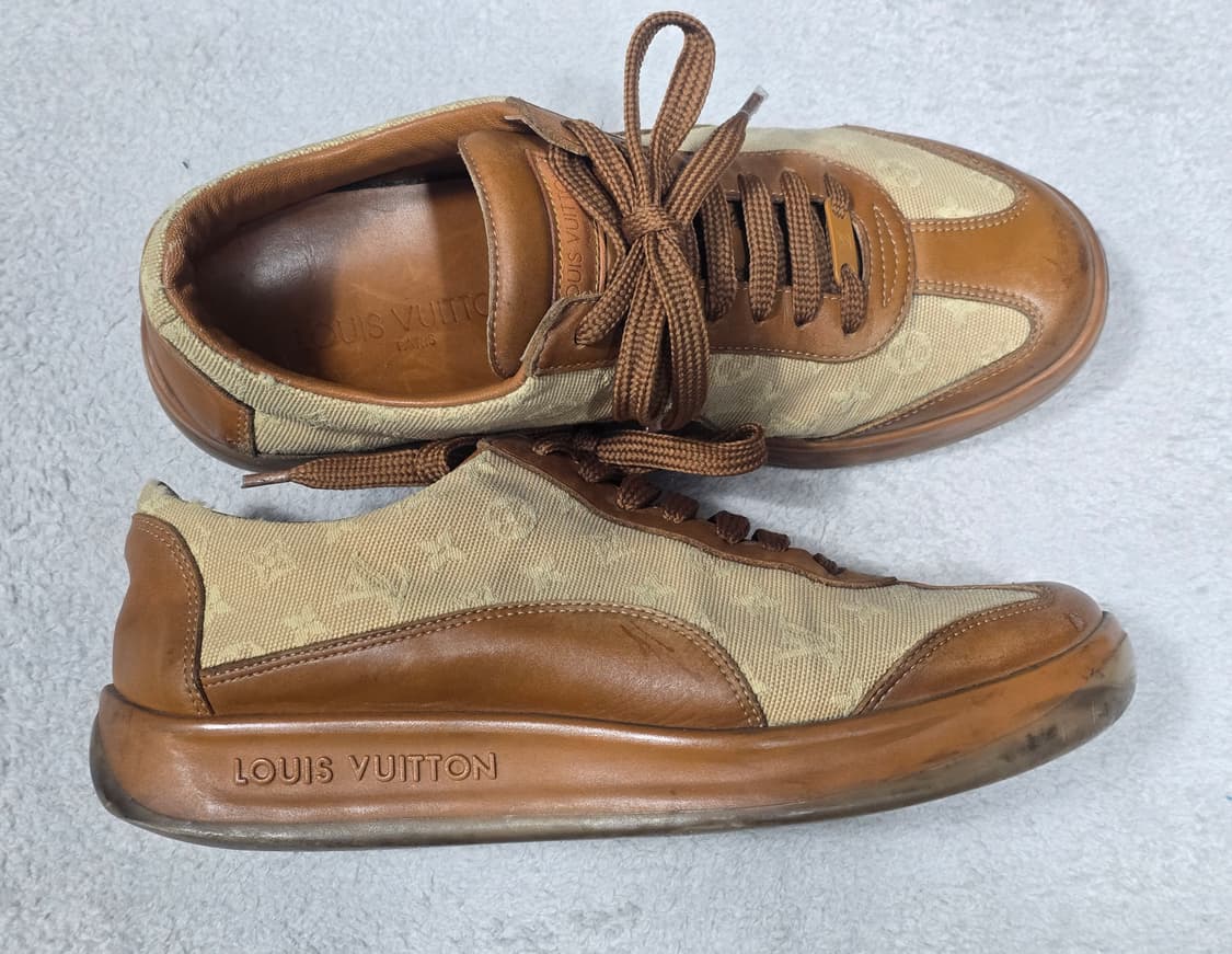 루이비통 모노그램 카멜 스니커즈 240 상품이미지5
