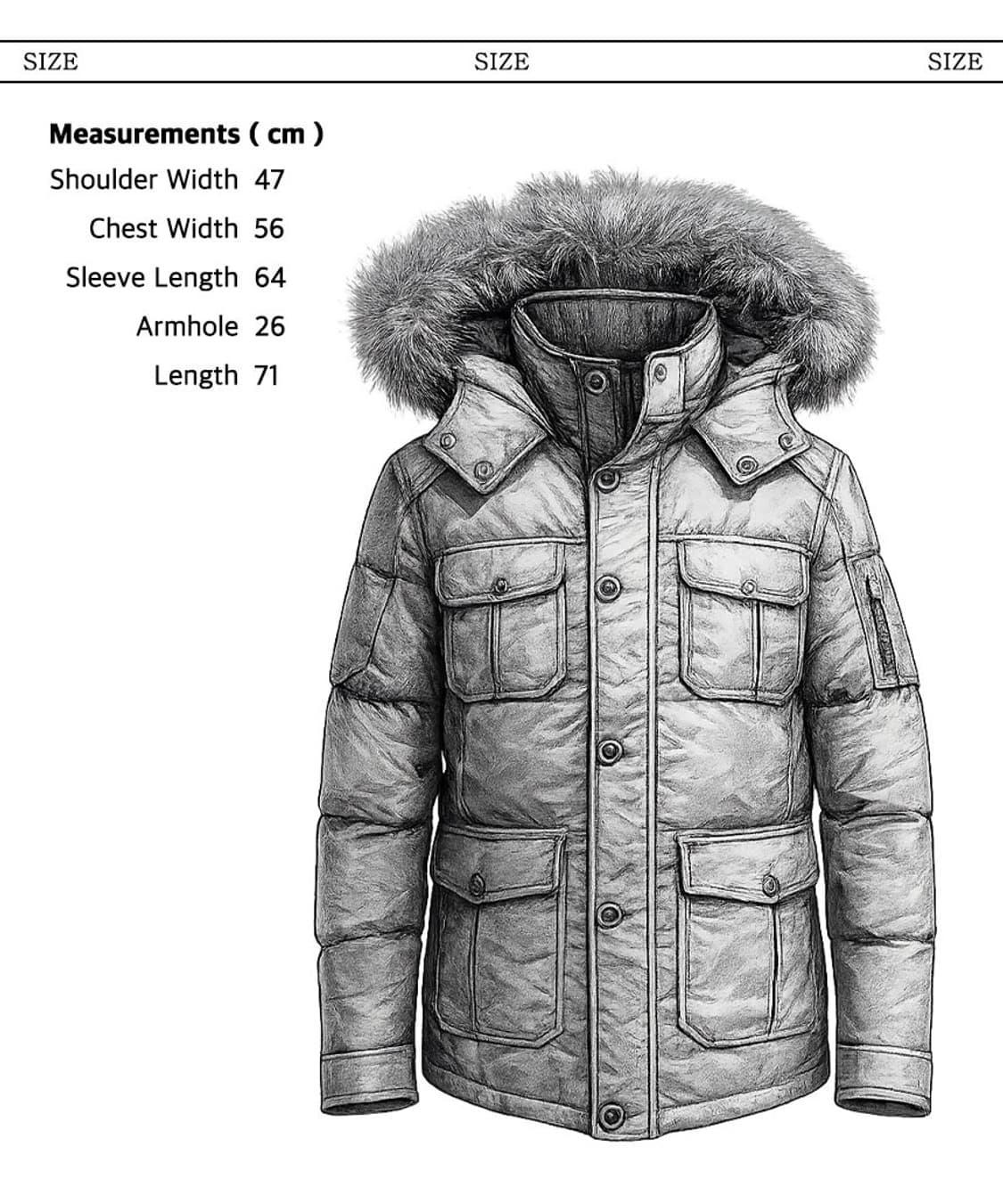 Moose Knuckles 퍼 후드 다운 파카 상품이미지2