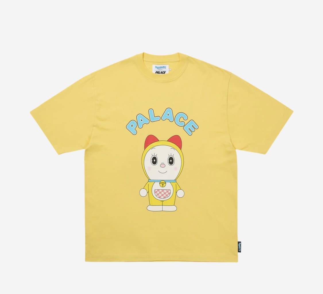 팔라스 x 도라애몽 도라미 티셔츠 옐로우 상품이미지1