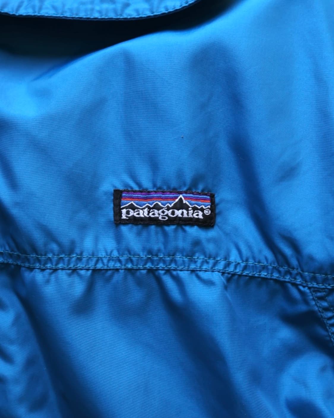 파타고니아 90s 쉘드 신칠라 자켓 아쿠아 블루 M 상품이미지4