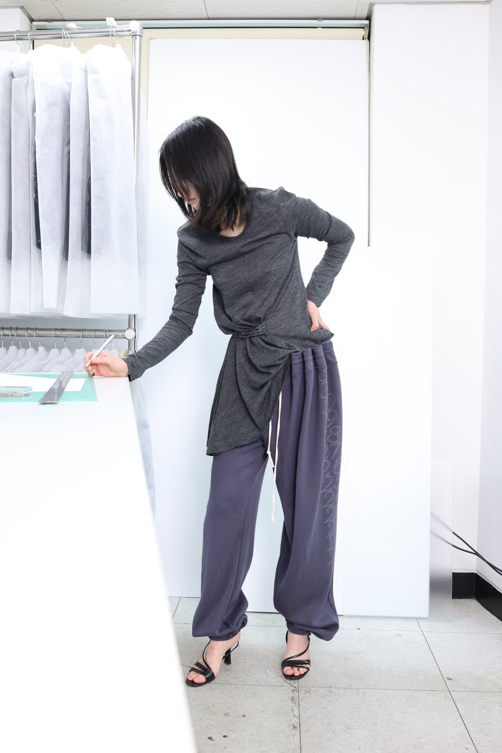 울리카 상투스 curtain jersey pants 상품이미지1