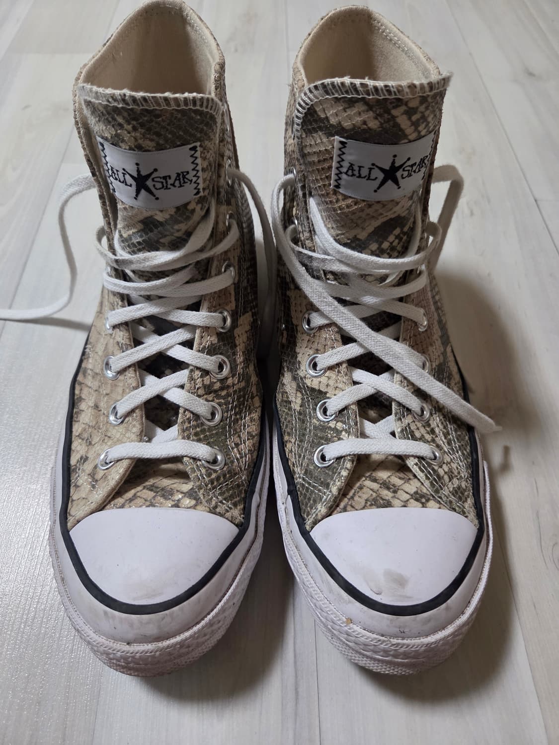 컨버스 x 스투시 척 70 하이 레더 스네이크스킨 275 상품이미지2