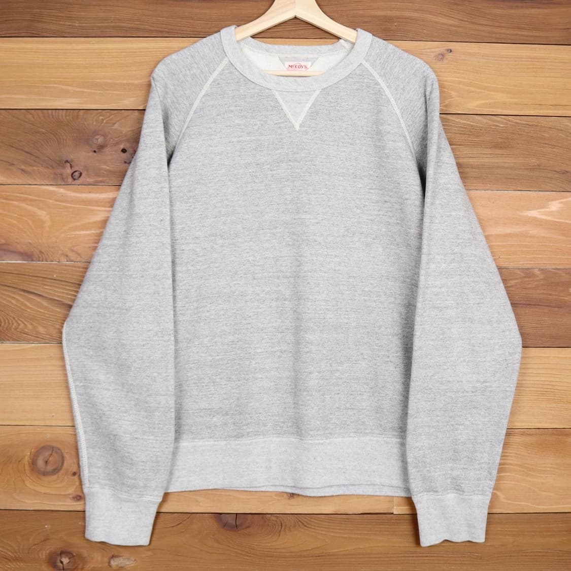리얼맥코이 그레이 스웻셔츠 상품이미지1