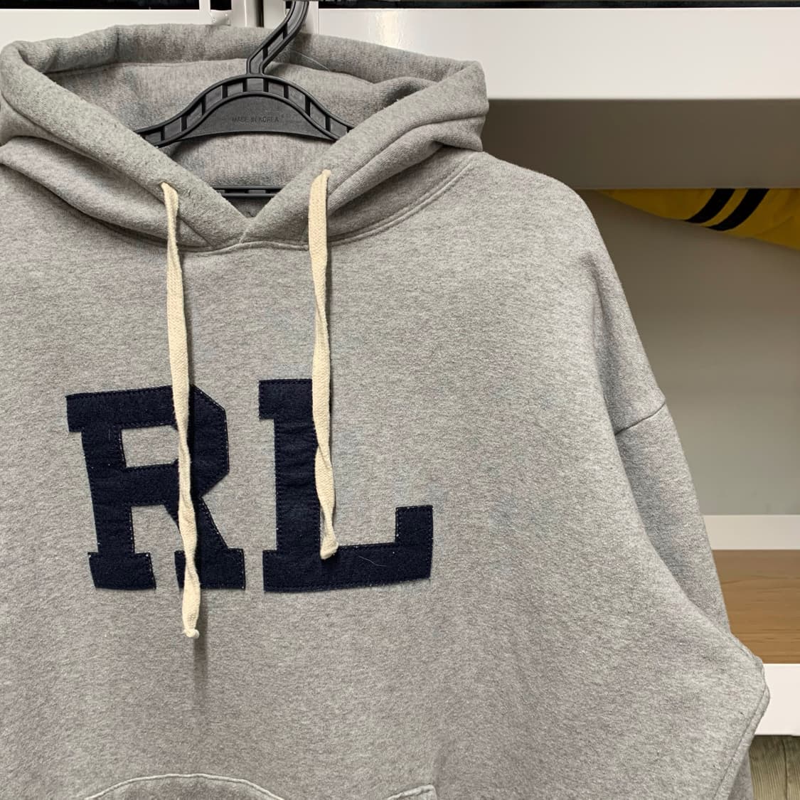 [L] 폴로 랄프로렌 루즈핏 RL 패치 후디 상품이미지1