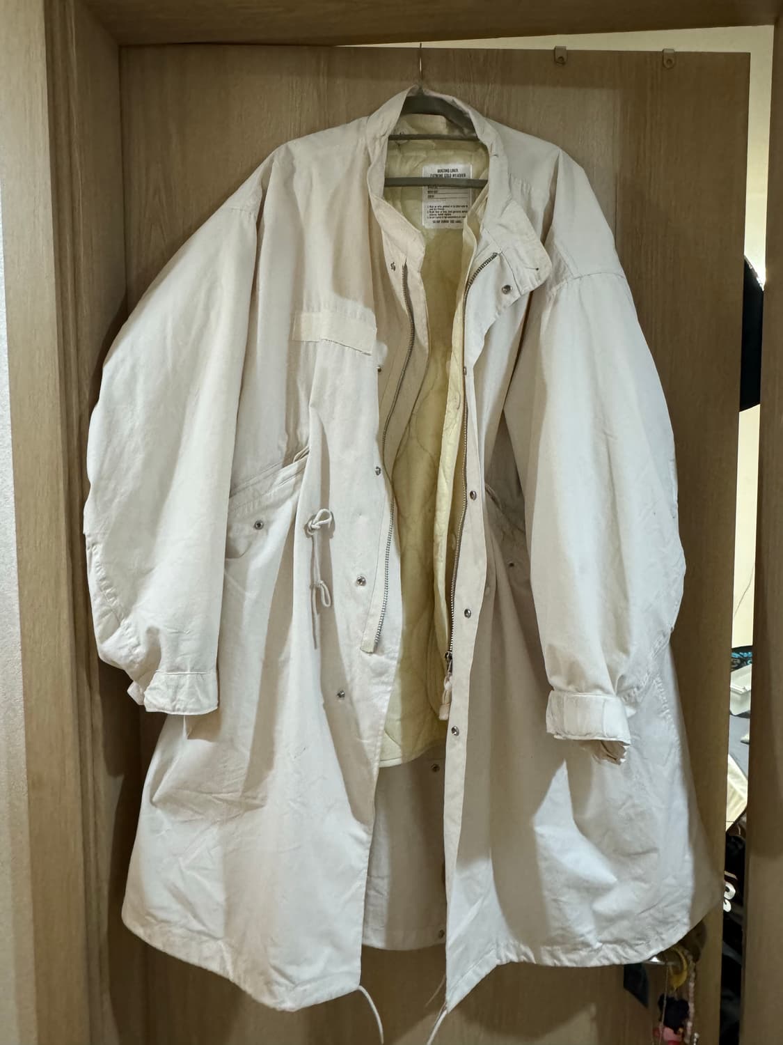 프릭스스토어 m-65 화이트 상품이미지2