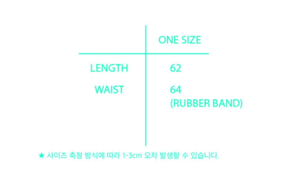 도트 프릴 민트스커트  상품이미지4