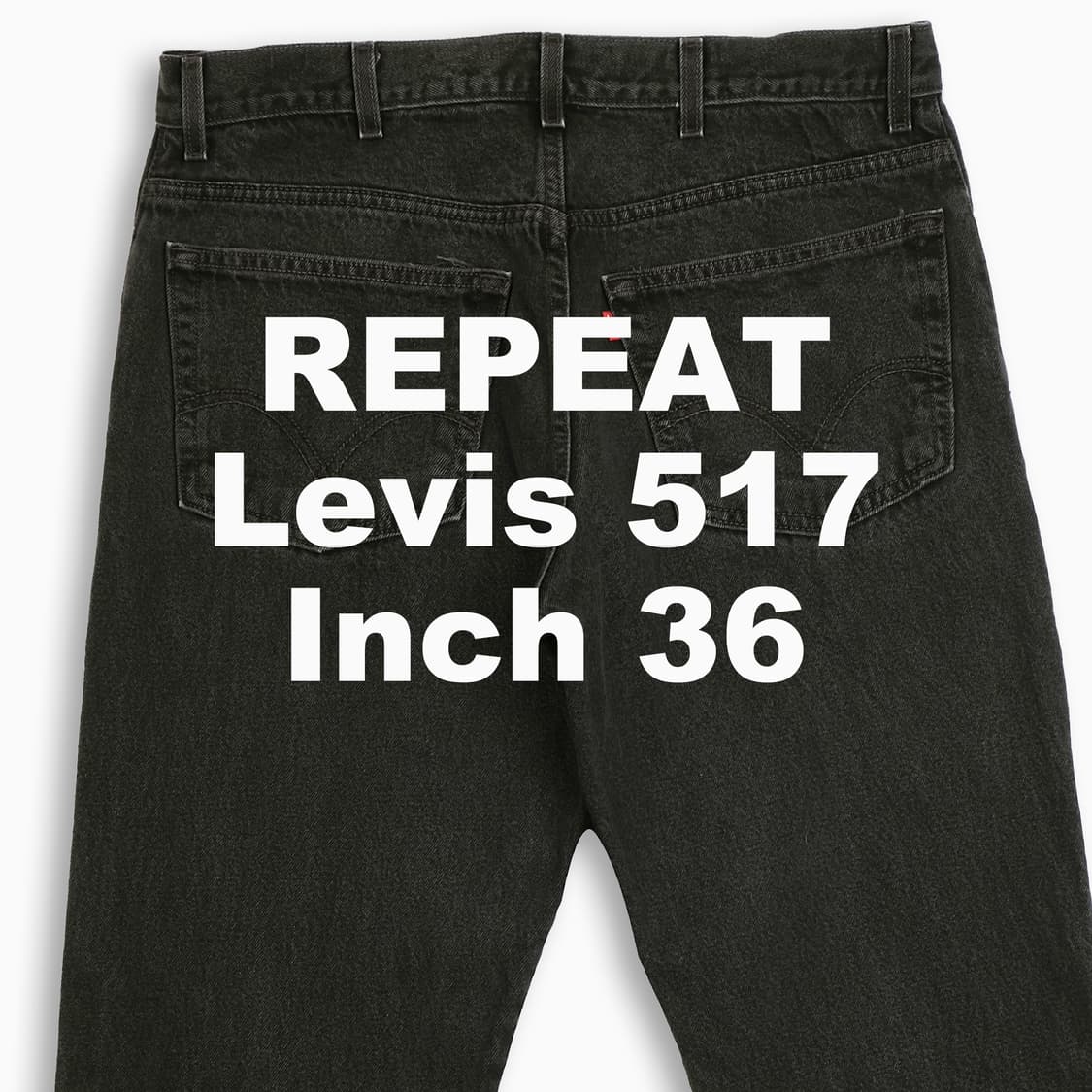 빈티지 리바이스 517 흑청 블랙진 36 인치 LV5173870 상품이미지1