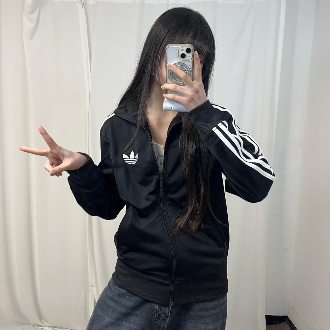 Adidas Black Firebird Jersey 상품이미지2