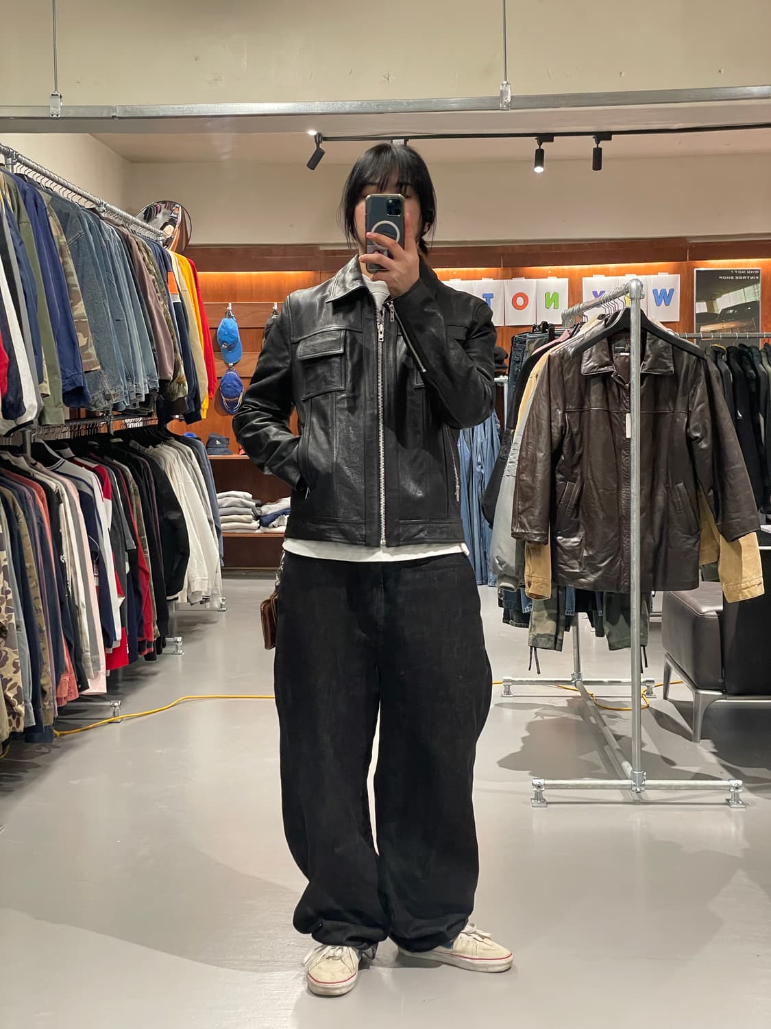 206 homme 레더 자켓 상품이미지1