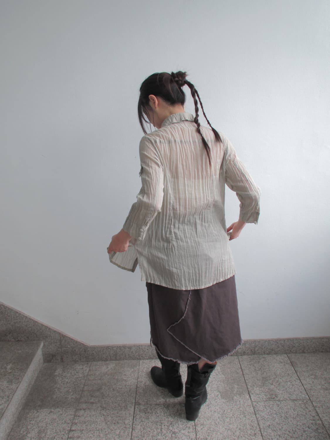 P.Lapim wrinkle blouse 상품이미지7