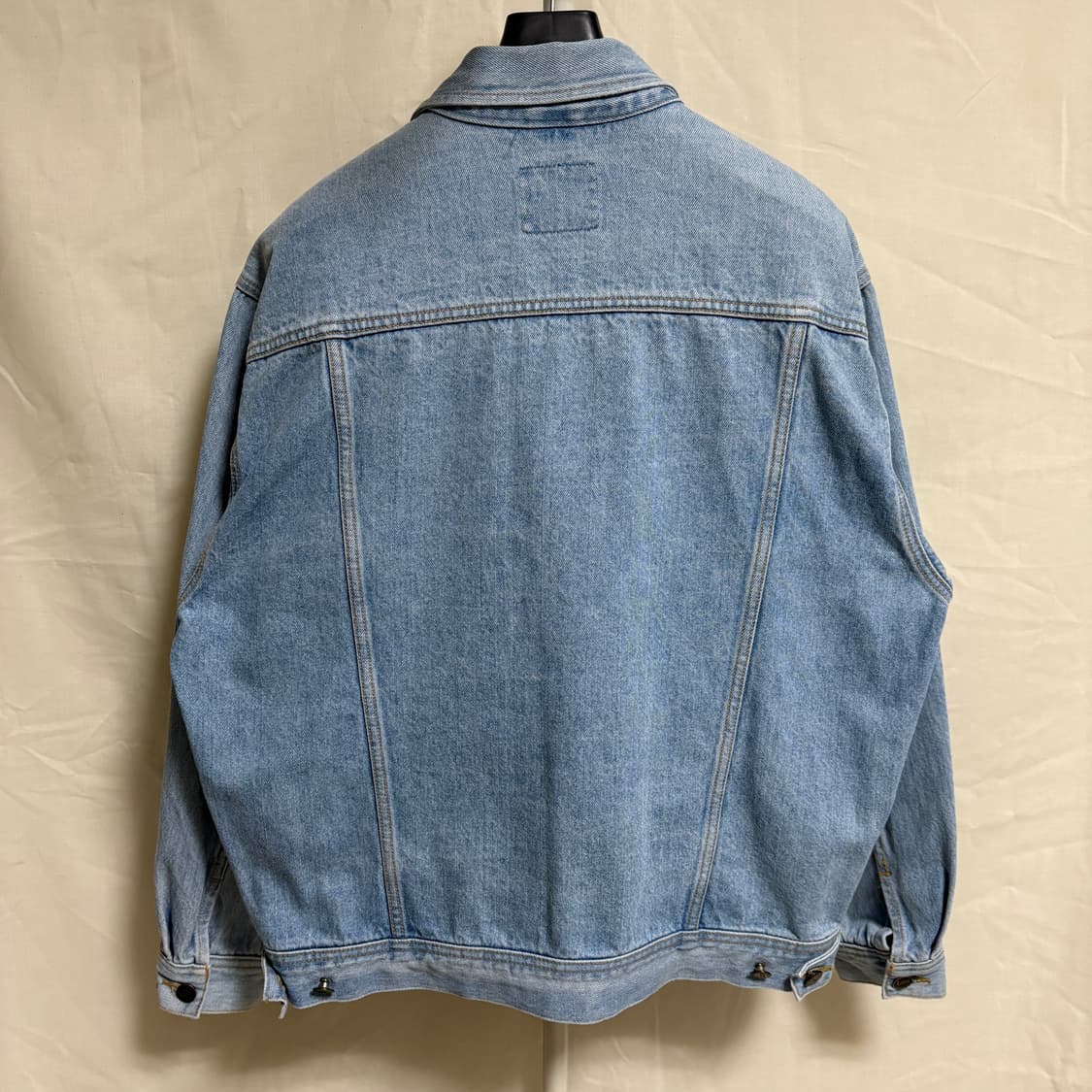 리 라이더스 샌포라이즈드 101J 베이스 데님 트러커자켓 / 연청,100 상품이미지7