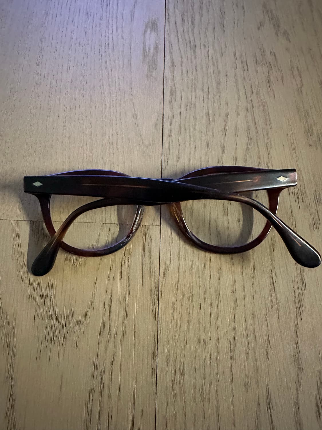 블랙 아이웨어 뿔테 안경(브라운) 퍼 상품이미지3