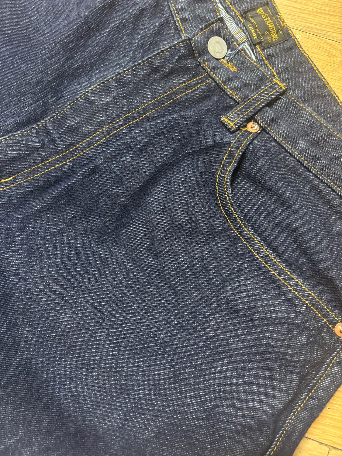 아웃스탠딩 데님 팬츠 L 상품이미지2