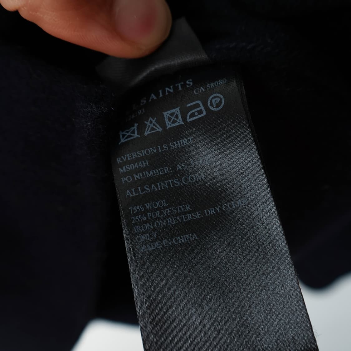 95/올세인츠 울 셔츠 상품이미지8