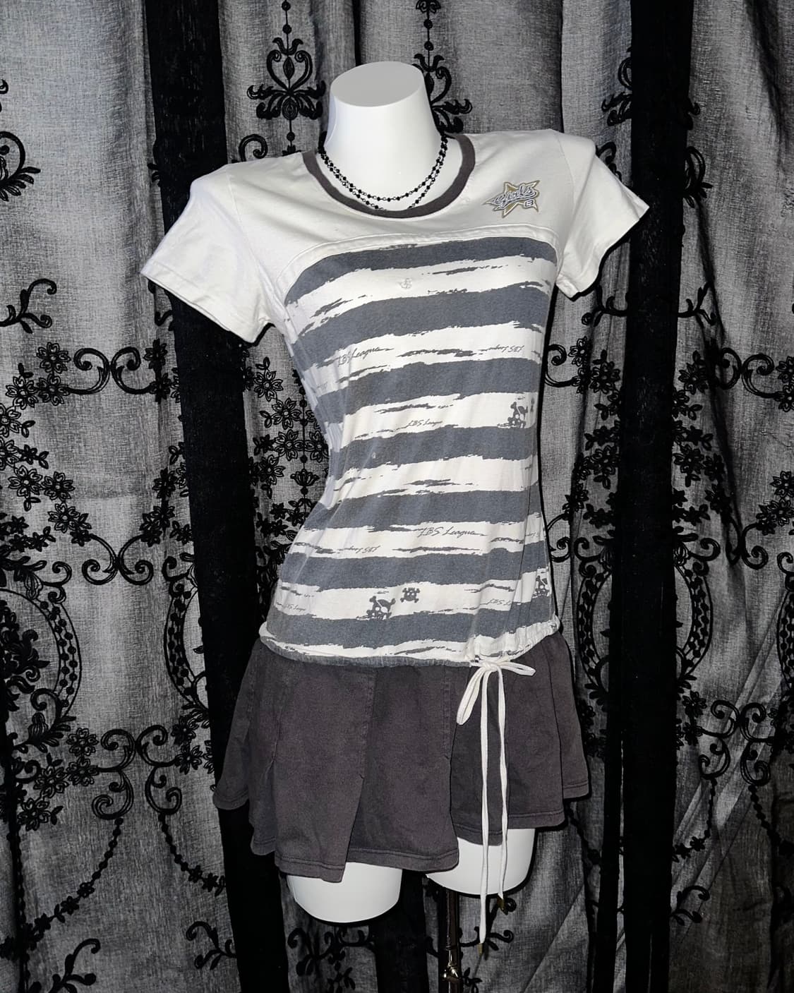 Cutie skull gray ops 상품이미지1