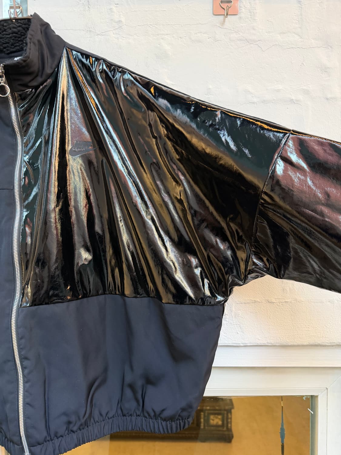 Nike 애나멜 가오리핏 크롭 점퍼 자켓 여성 XL 상품이미지5