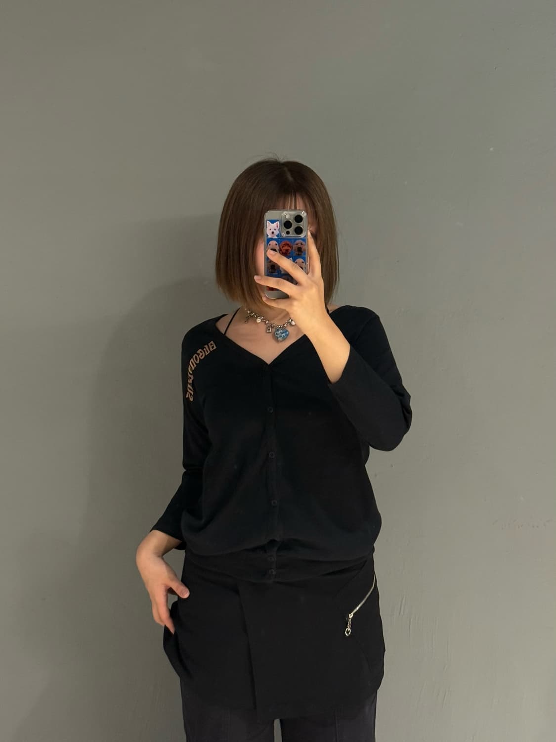 Algonquins back dragon point cardigan 상품이미지2