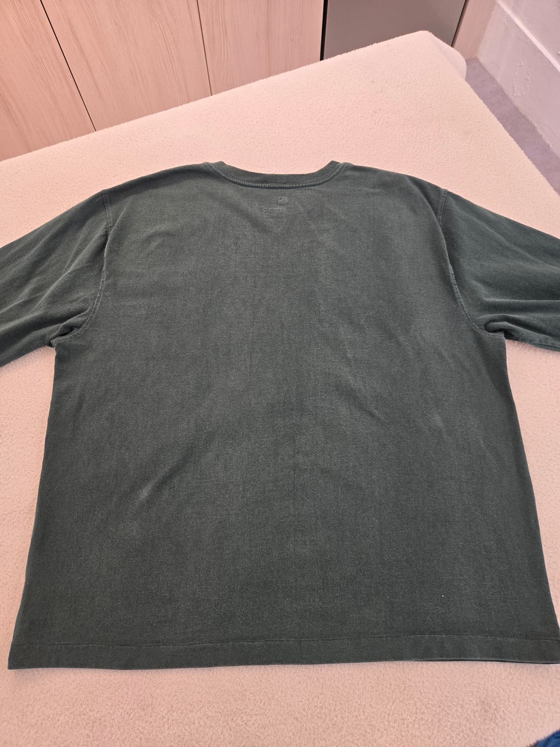 칼하트 포켓 롱슬리브 긴팔티셔츠 녹색 L 상품이미지7