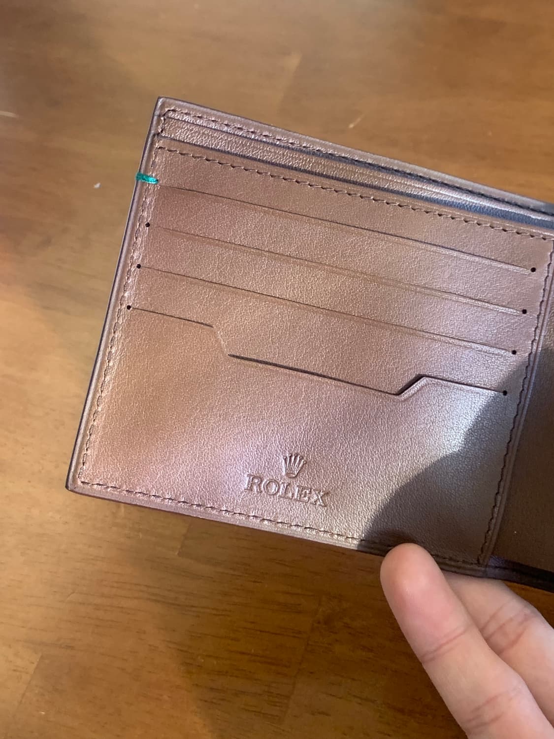 롤렉스 2024VIP 브라운 반지갑 상품이미지4