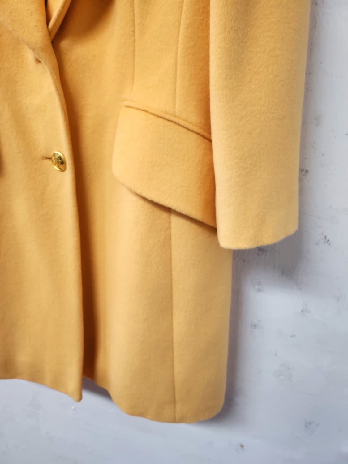 Escada 옐로우 울코트 상품이미지4