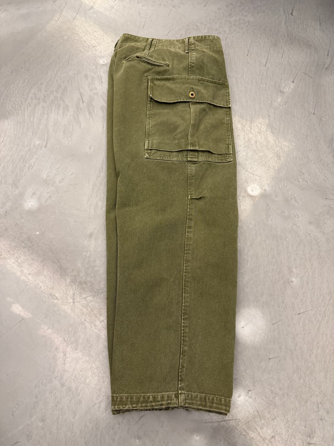 J.S.HOMESTEAD HEAVY CANVAS 홈스테드 캔버스와이드팬츠 상품이미지3