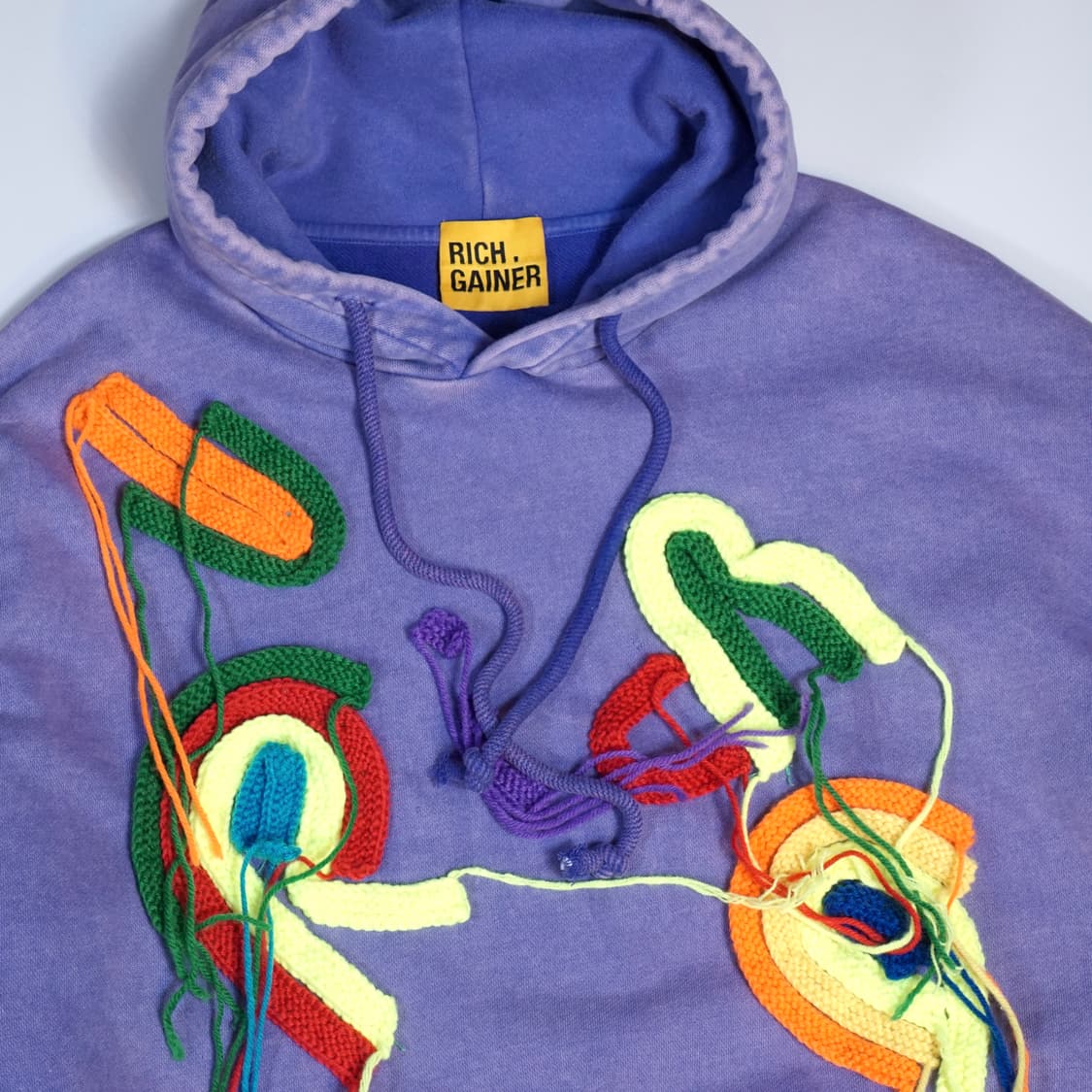 Richgainer 워시드 엠브로이더리 후드 상품이미지8