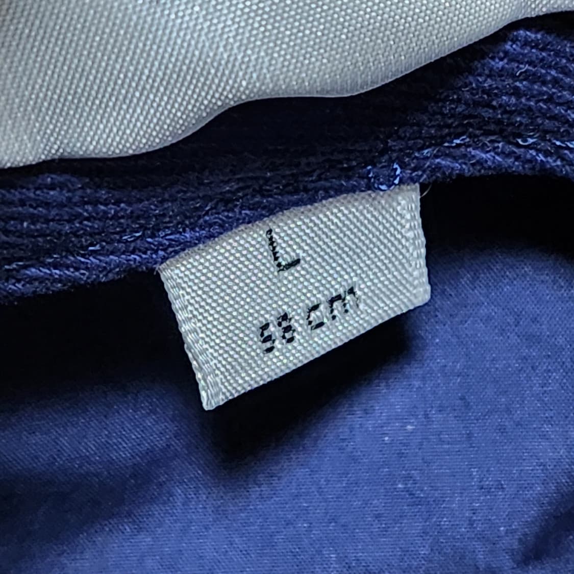 [L] 발렌시아가 네이비 자수 로고 볼캡 모자 상품이미지8