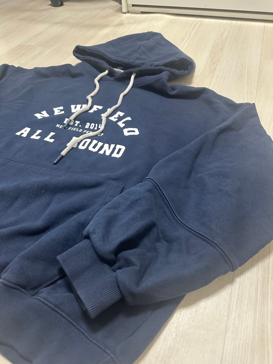 뉴필드 후드 남색 L 상품이미지4