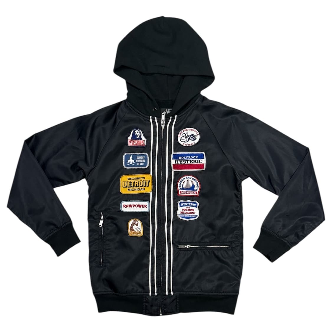 히스테릭 글래머 아카이브 아이코닉 패치 폭탄 후드 집업 자켓 상품이미지1