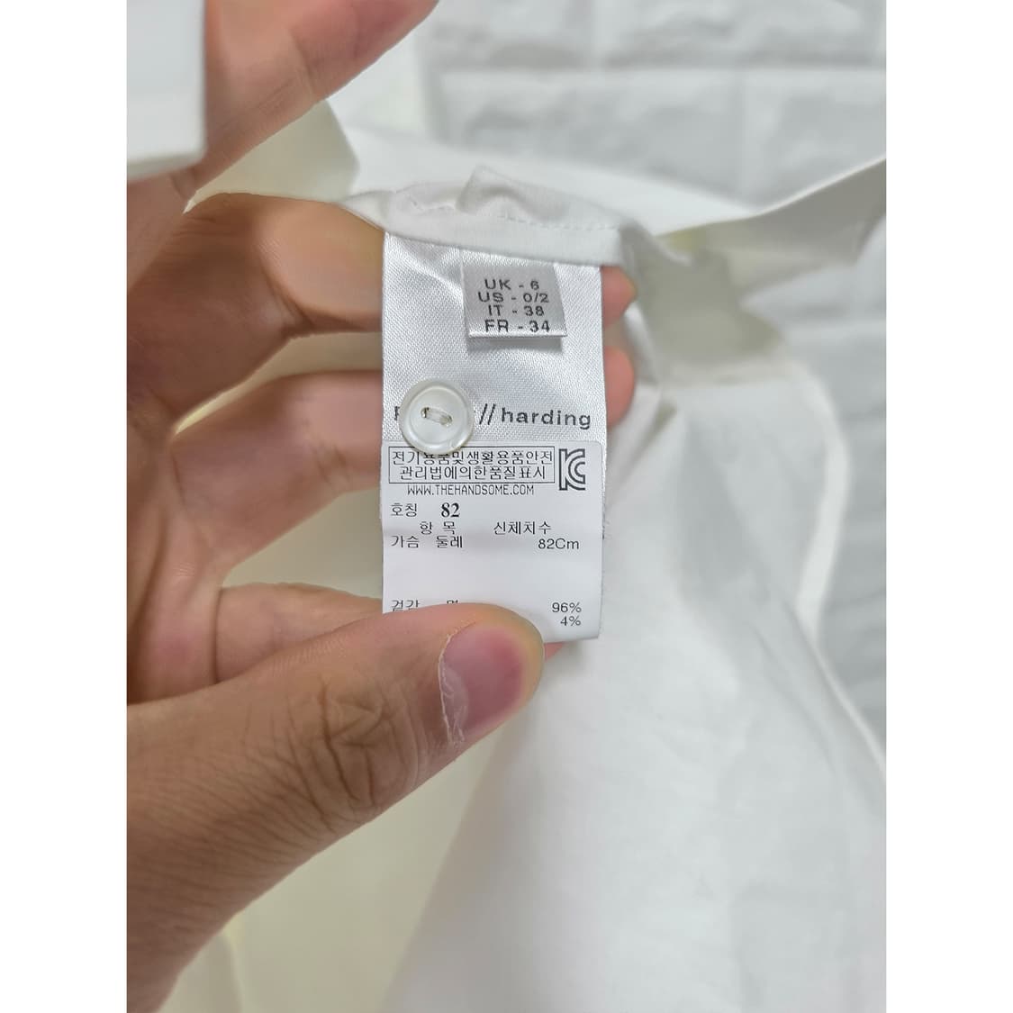택포//Free 한섬 파머 하딩 Palmer//harding 블라우스 새 상품이미지3
