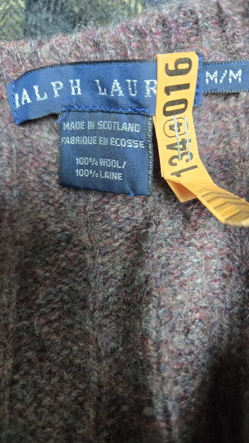 랄프로렌 가디건 아쿠아스큐텀 체크스커트 상품이미지6