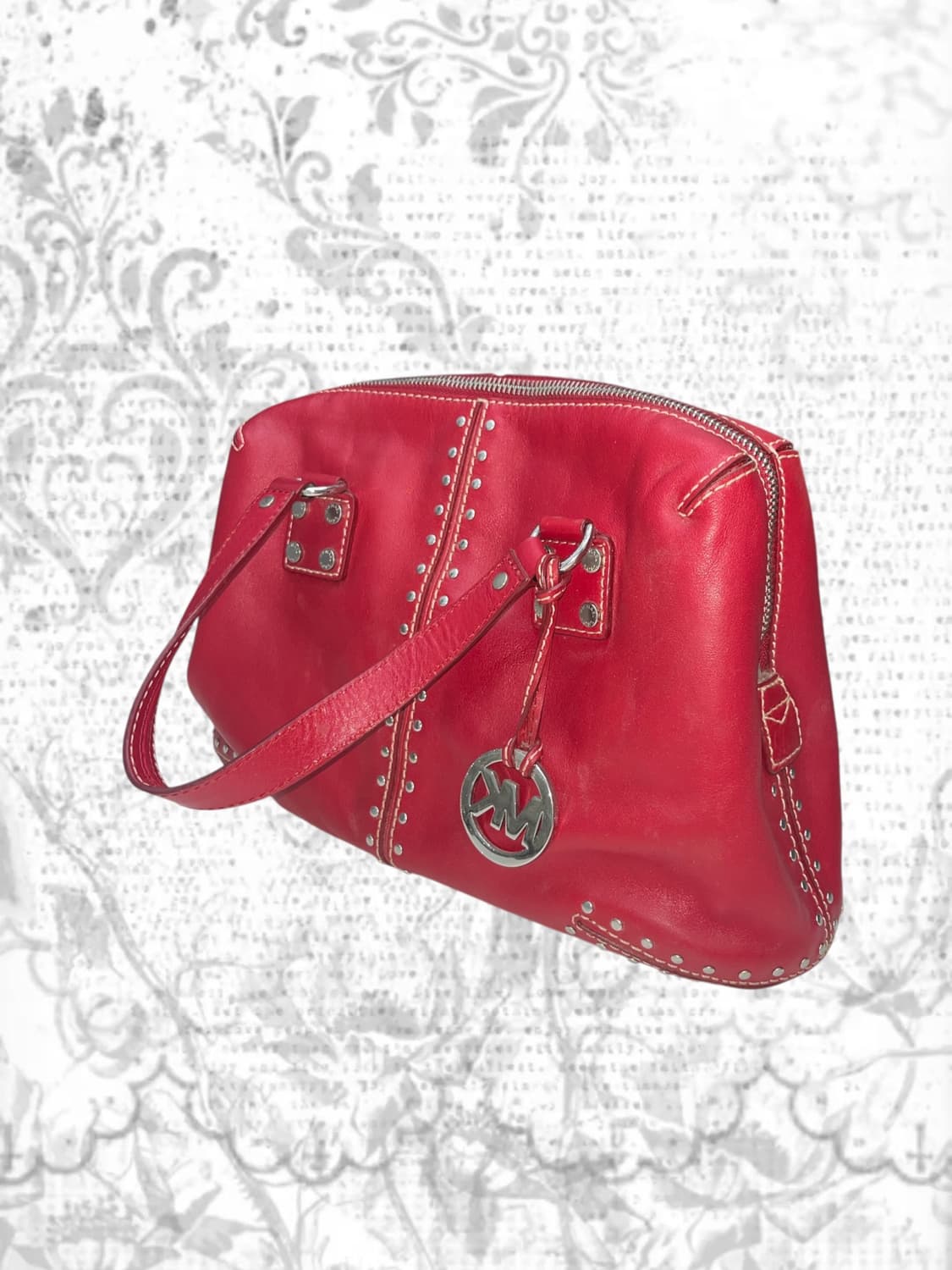 ‘MICHAEL KORS' red sholder bag 상품이미지5