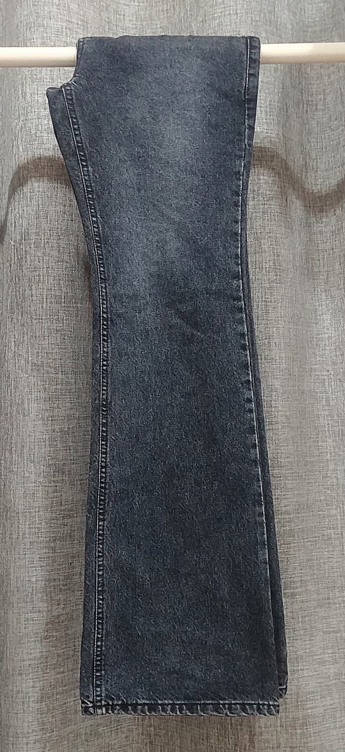 Le 르 vintage black semi bootcut denim/S 상품이미지9